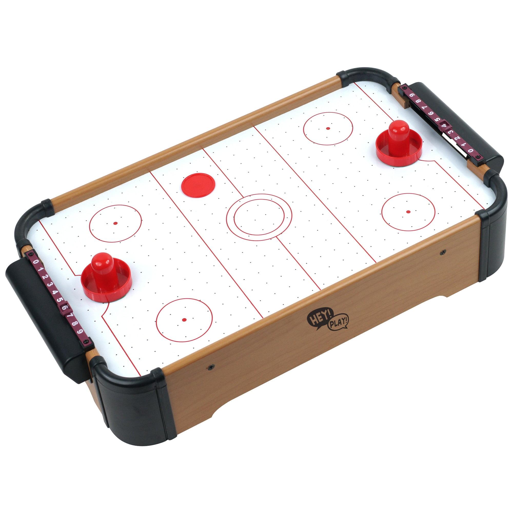 Hey! Play! 22-Inch Mini Table Top Air Hockey Game