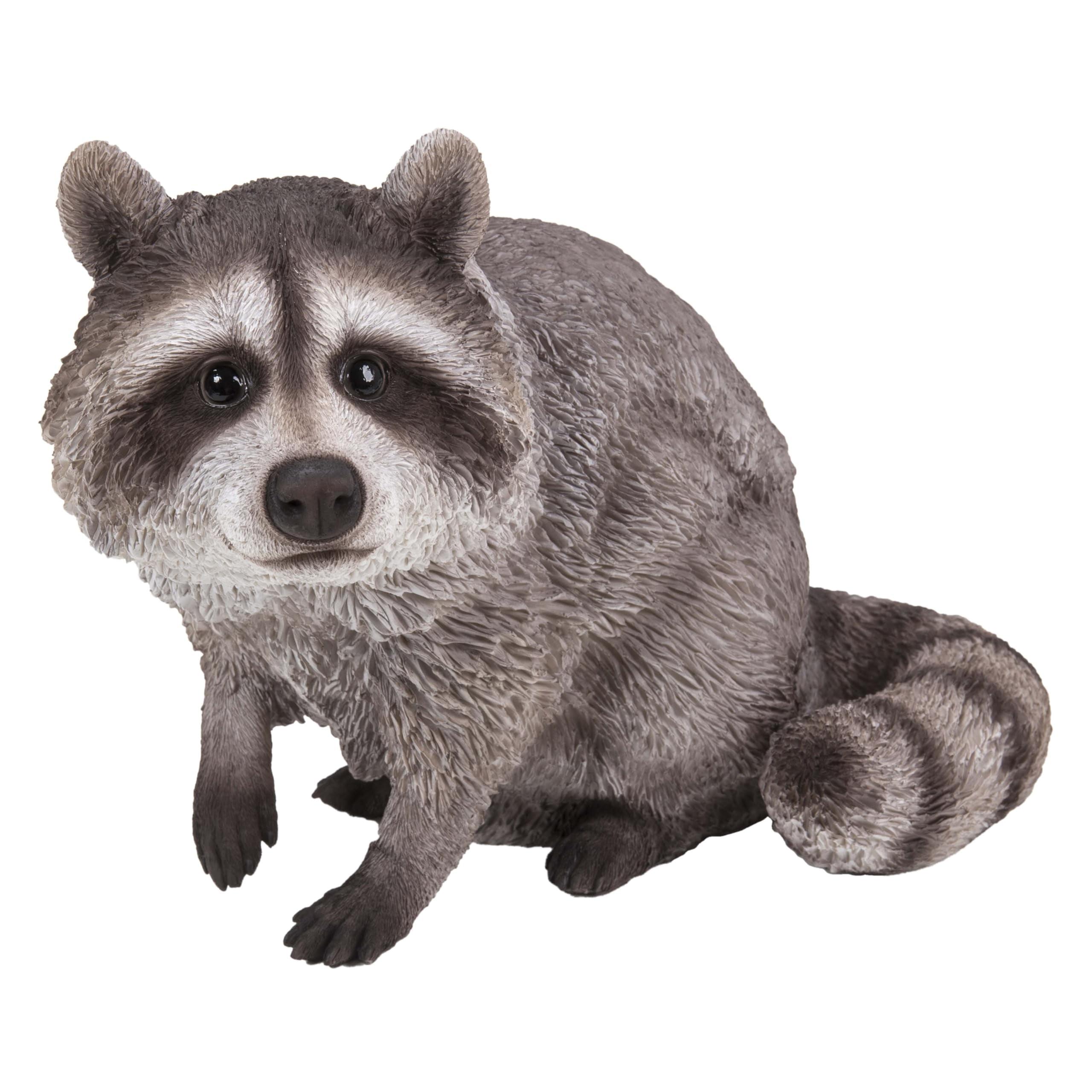 Raccoon Sitting Statue