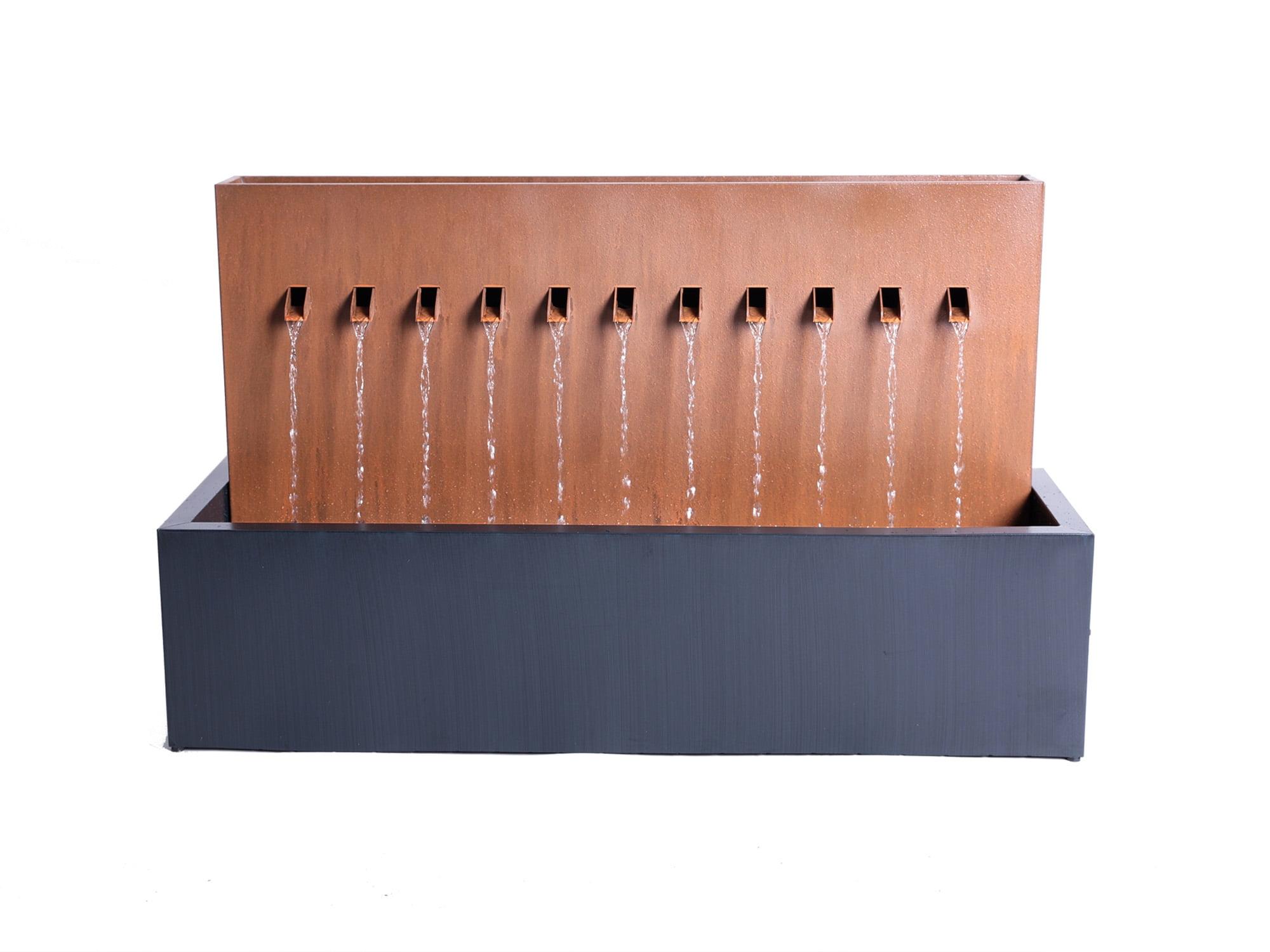 Hi-Line Gift Ltd. Metal Weather Resistant Floor Fountain