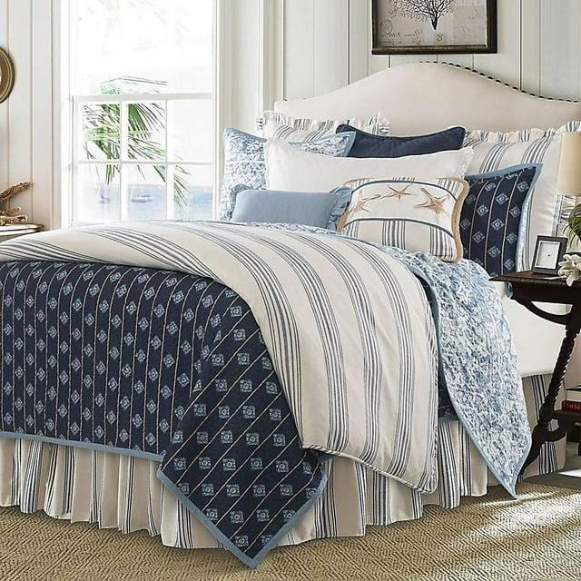 HiEnd Accents Skyler Coastal Cotton Abstract Quilt Set