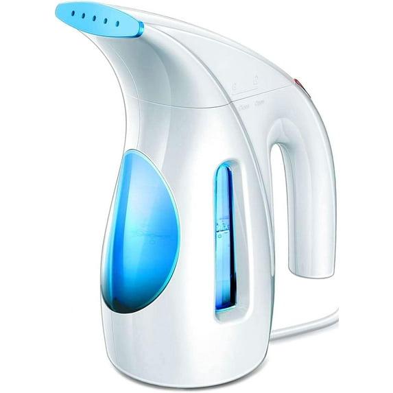 HiLIFE Steamer for Clothes, Portable Handheld Design, 240ml Big Capacity, 700W, Strong Penetrating Steam, Removes Wrinkle, for Home, Office and Travel(ONLY FOR 120V)(Maya Blue)