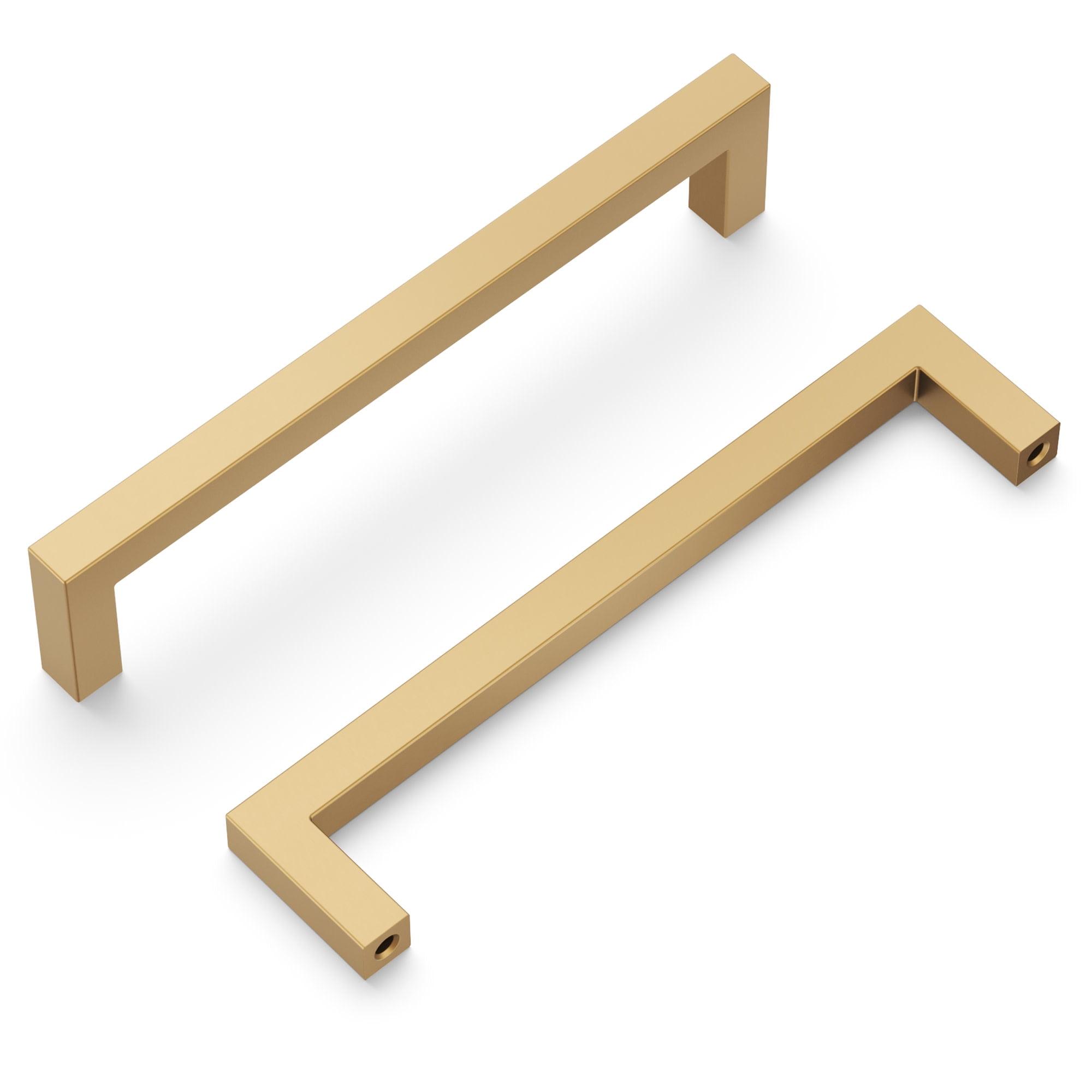 Hickory Hardware Pier Collection Handle Pull - Contemporary Hardware for Drawers & Cabinets (Set of 10)