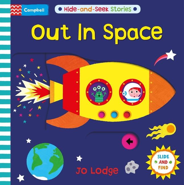 Out in Space Slide and Find Board Book for Toddlers