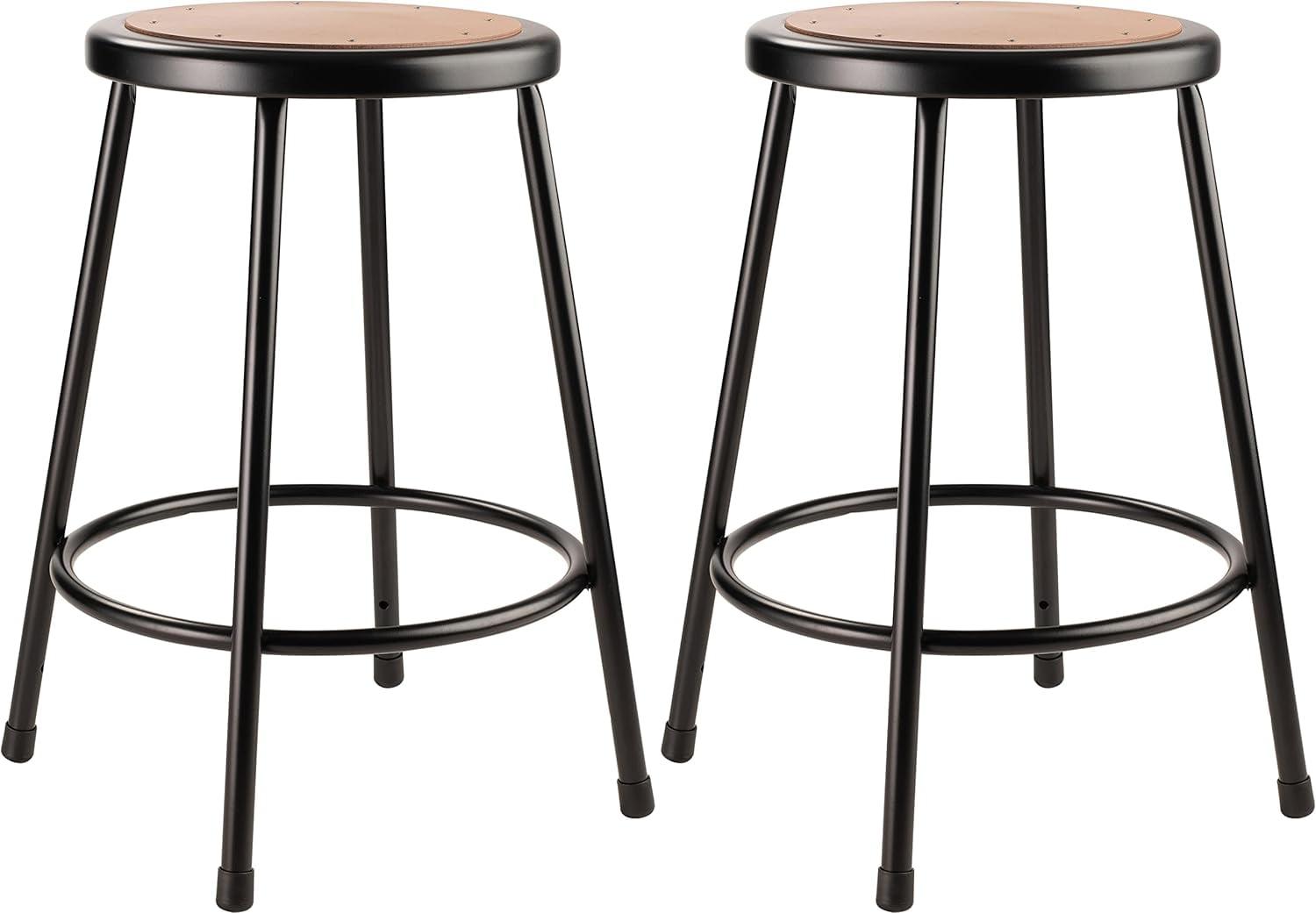 6200 Series Ergonomic Industrial Stool with Footring