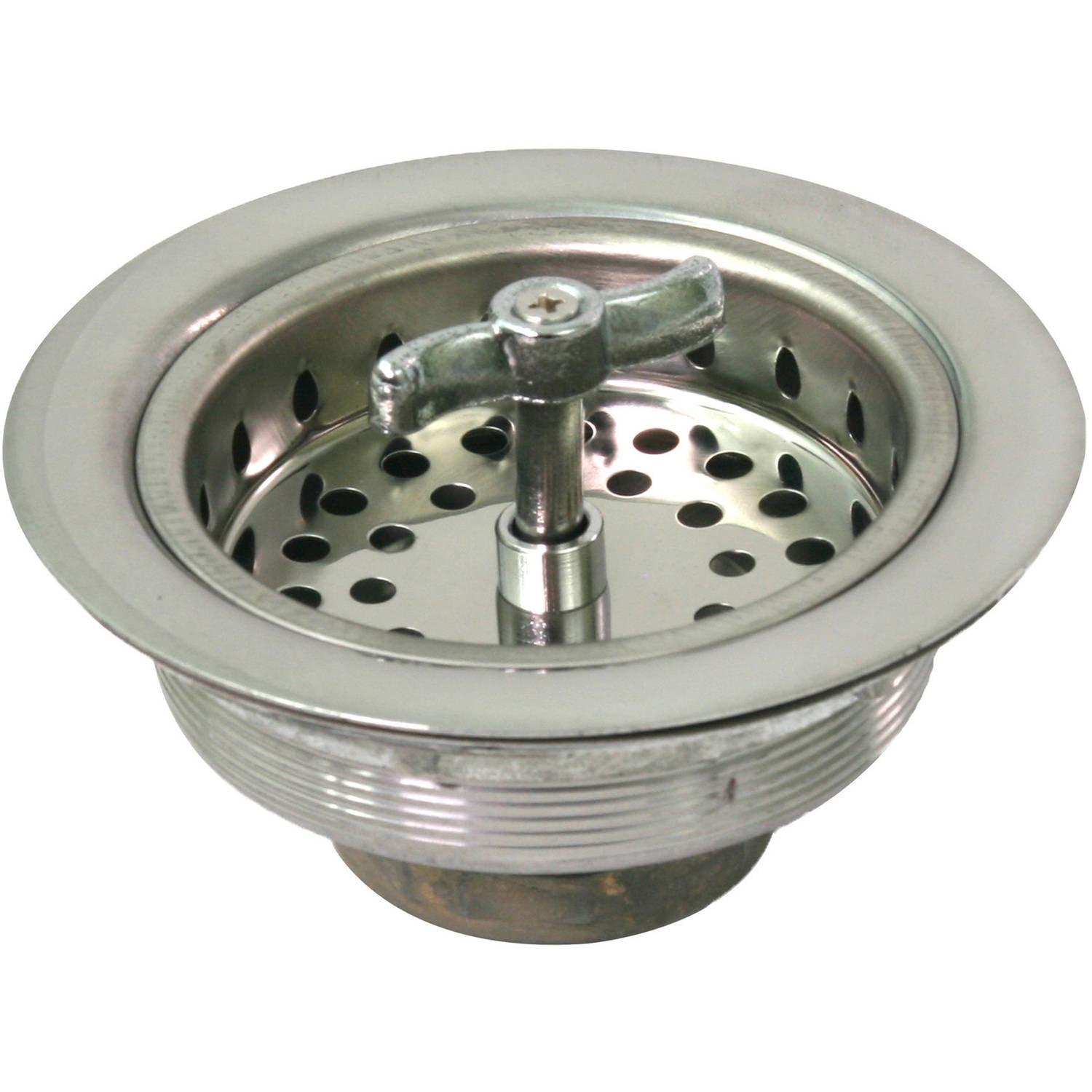 Stainless Steel Corrosion Resistant Sink Drain Strainer Assembly