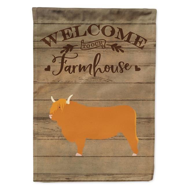 Caroline's Treasures Double Sided 40'' H x 28'' W Polyester House Flag