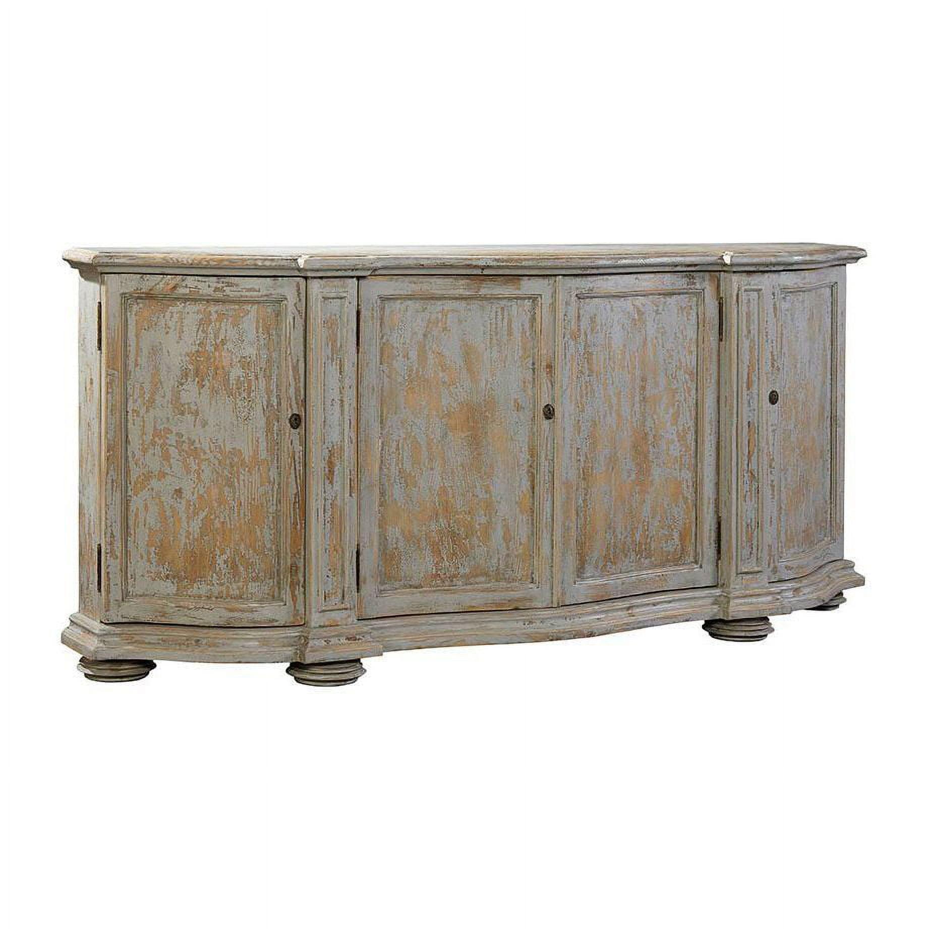 Briquette 78.75'' Solid Wood Sideboard