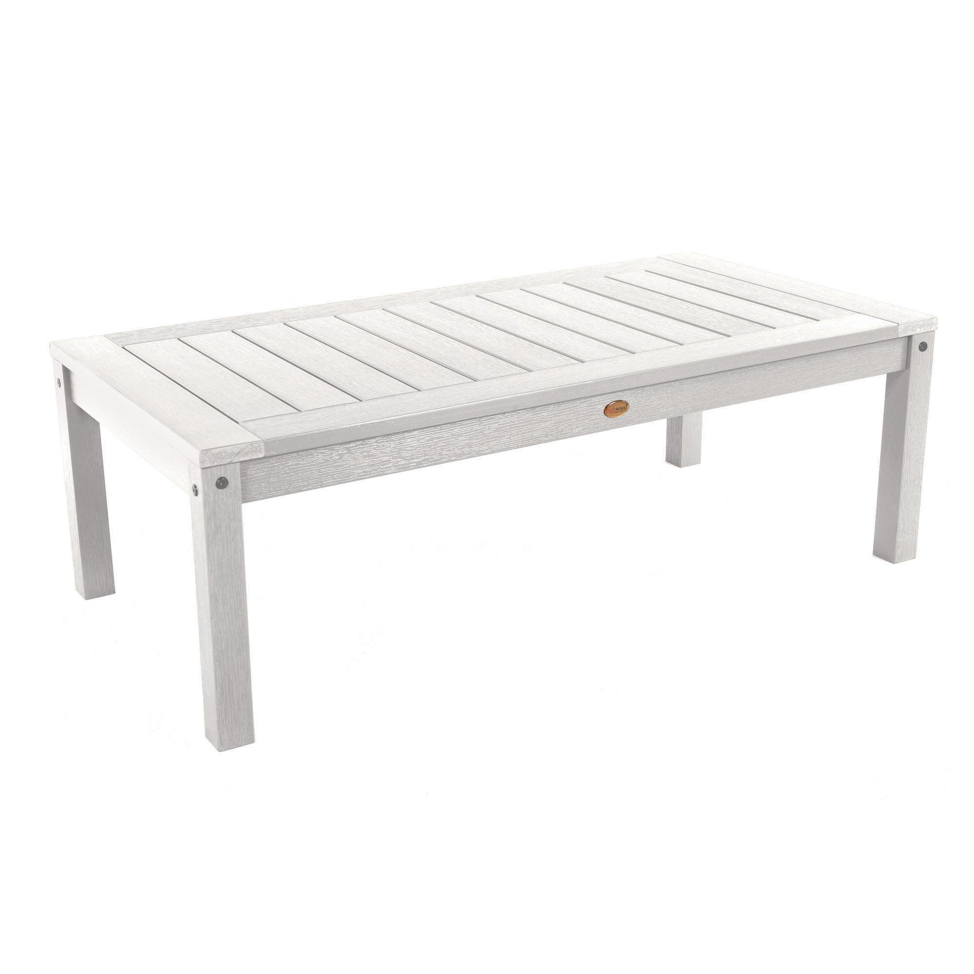 Highwood Adirondack Coffee/Conversation Table - 24" W x 48" L x 16" H, Outdoor, Eco-friendly, Synthetic Wood