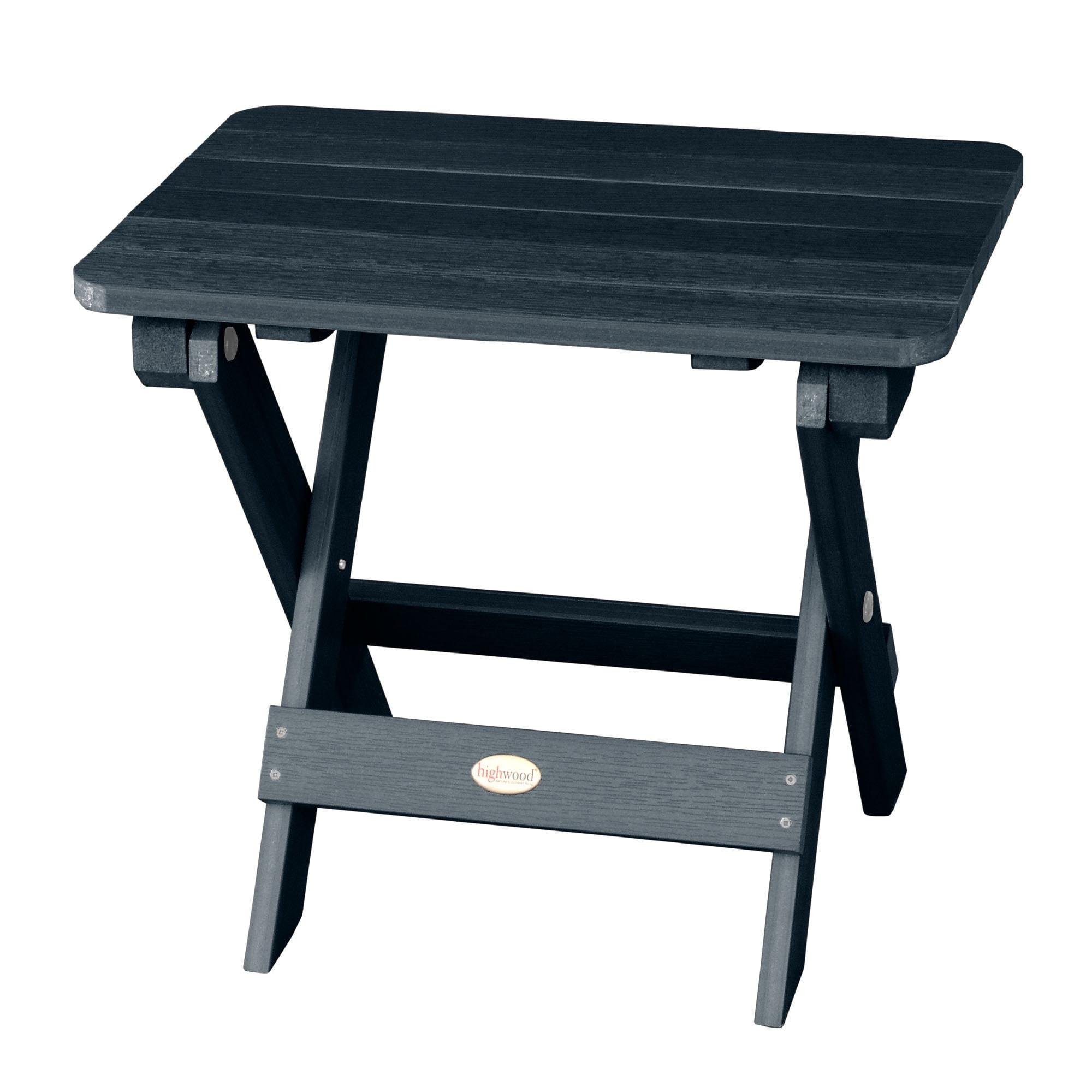 highwoodÂ® Eco-Friendly Folding Adirondack Side Table