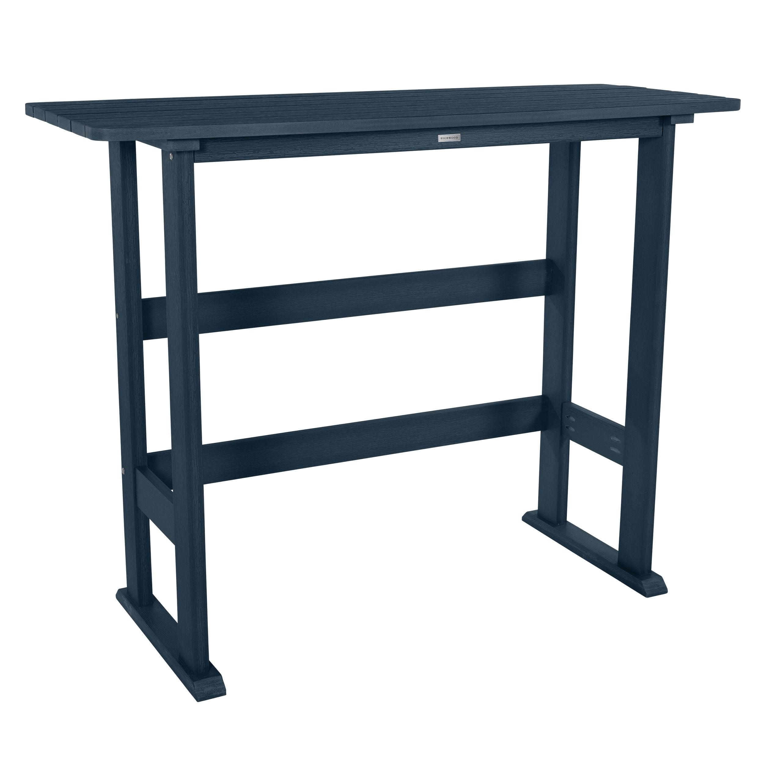 Highwood Lehigh Balcony Table - Bar Height, Outdoor, Eco-friendly, Synthetic Wood