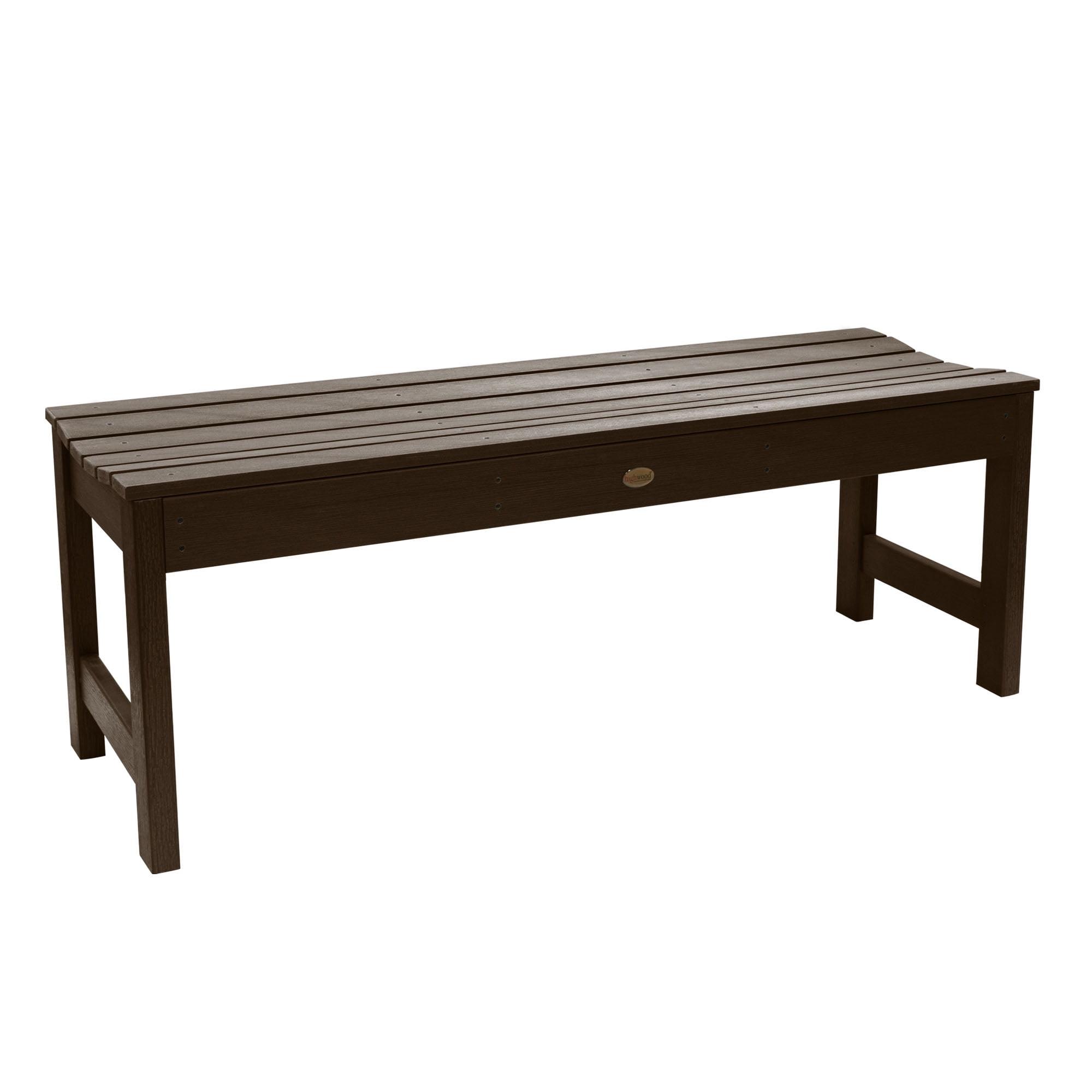 Weathered Acorn 4-Foot Traditional Hand-Crafted Picnic Bench