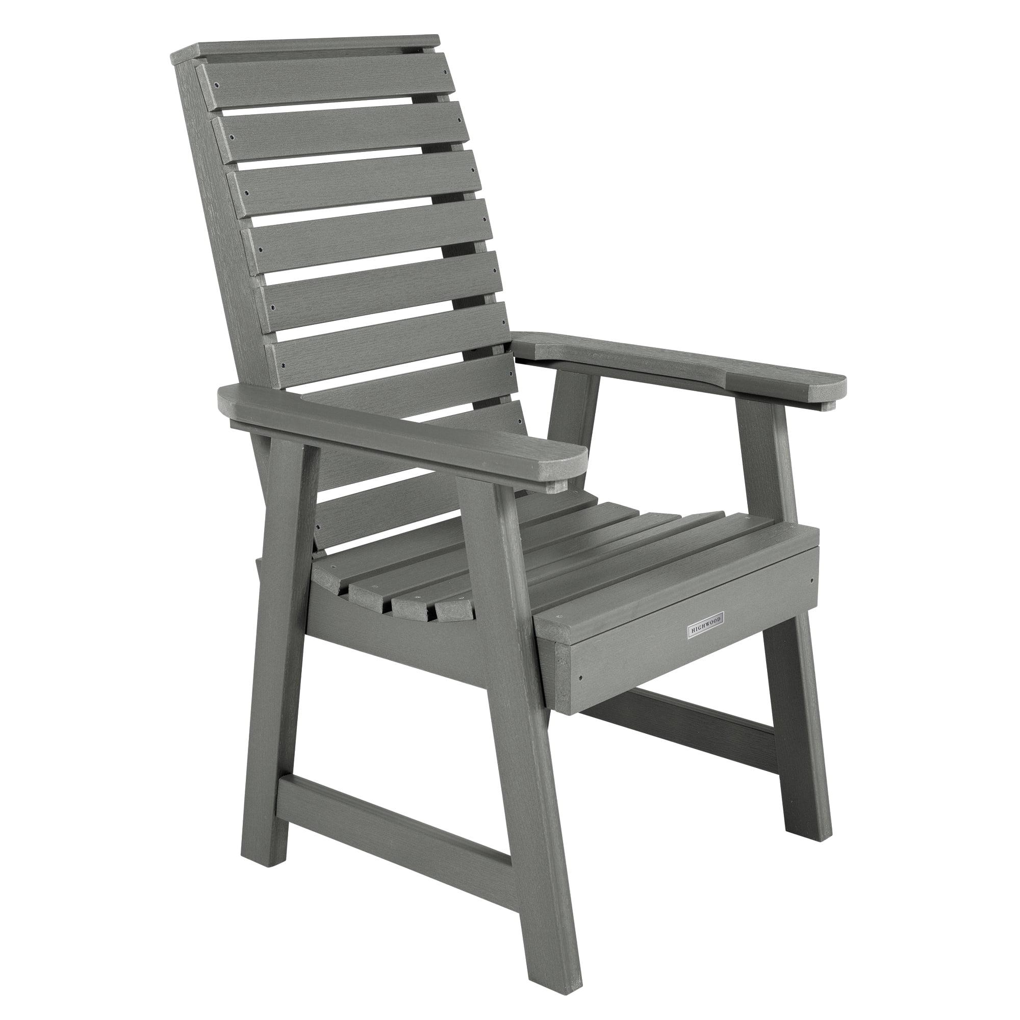 Weatherly Coastal Teak Gray Outdoor Dining Armchair