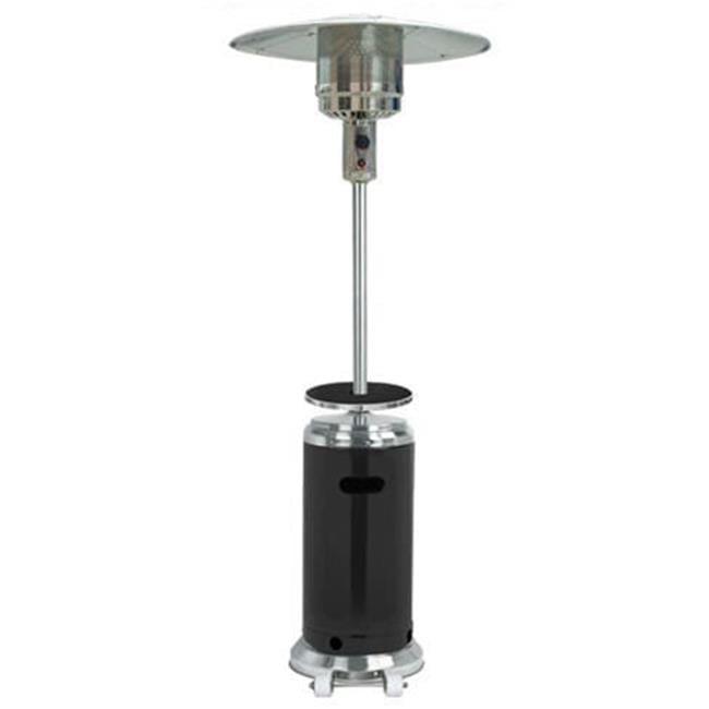 Hiland  Black and Stainless Stel Steel Patio Heater