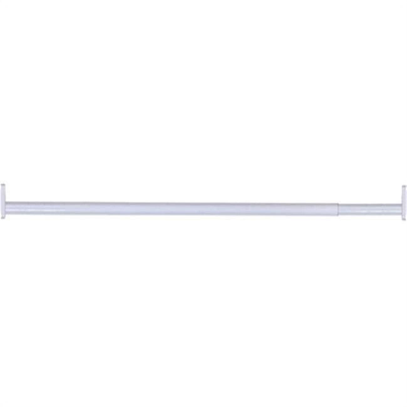 Adjustable Closet Rod, Steel, 30 Pound Capacity, – Design House