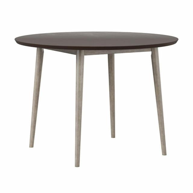 Hillsdale Furniture Emerson Wood Dining Bench Top in Gray Sheesham