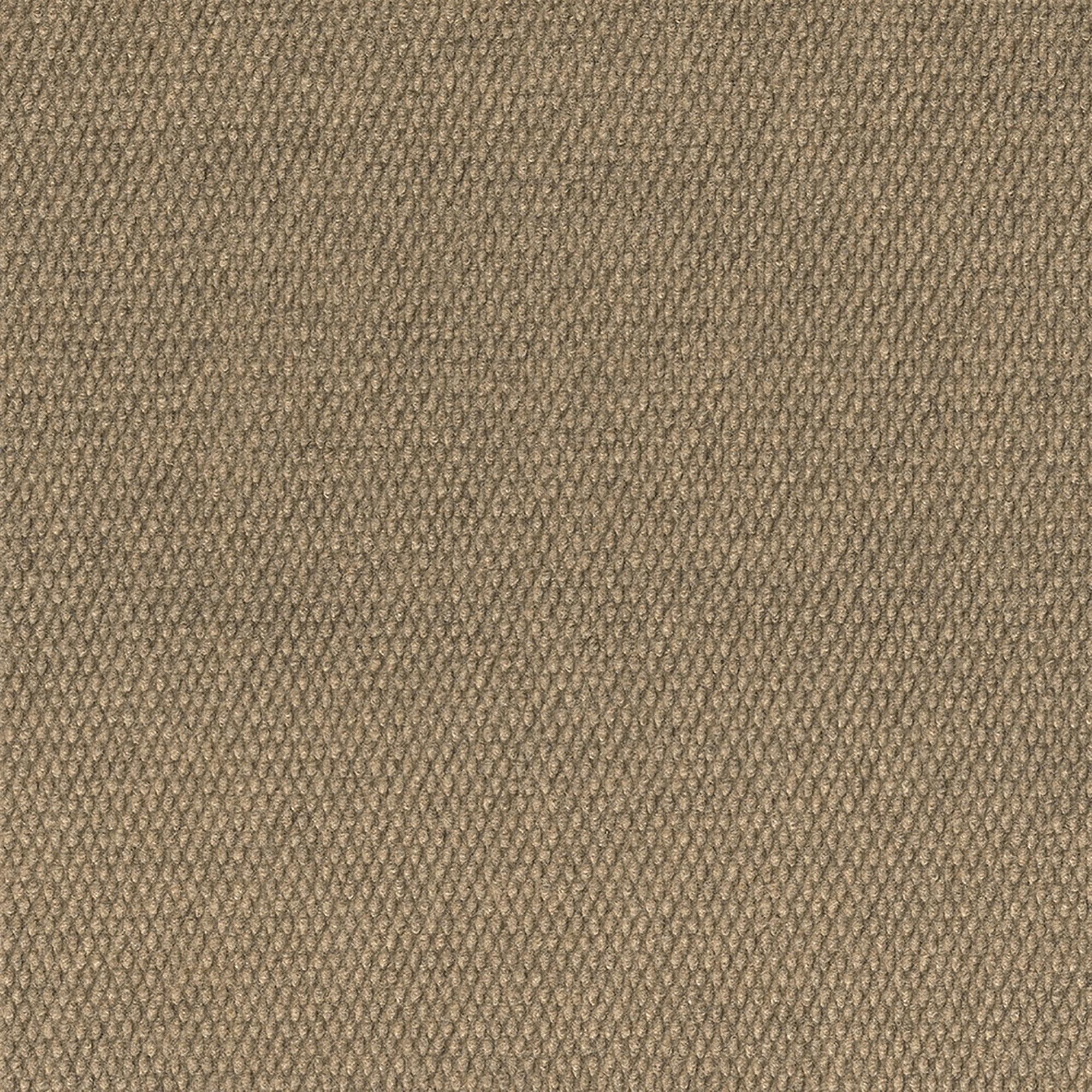 18" Chestnut Self-Stick Hobnail Carpet Tiles, Pack of 16