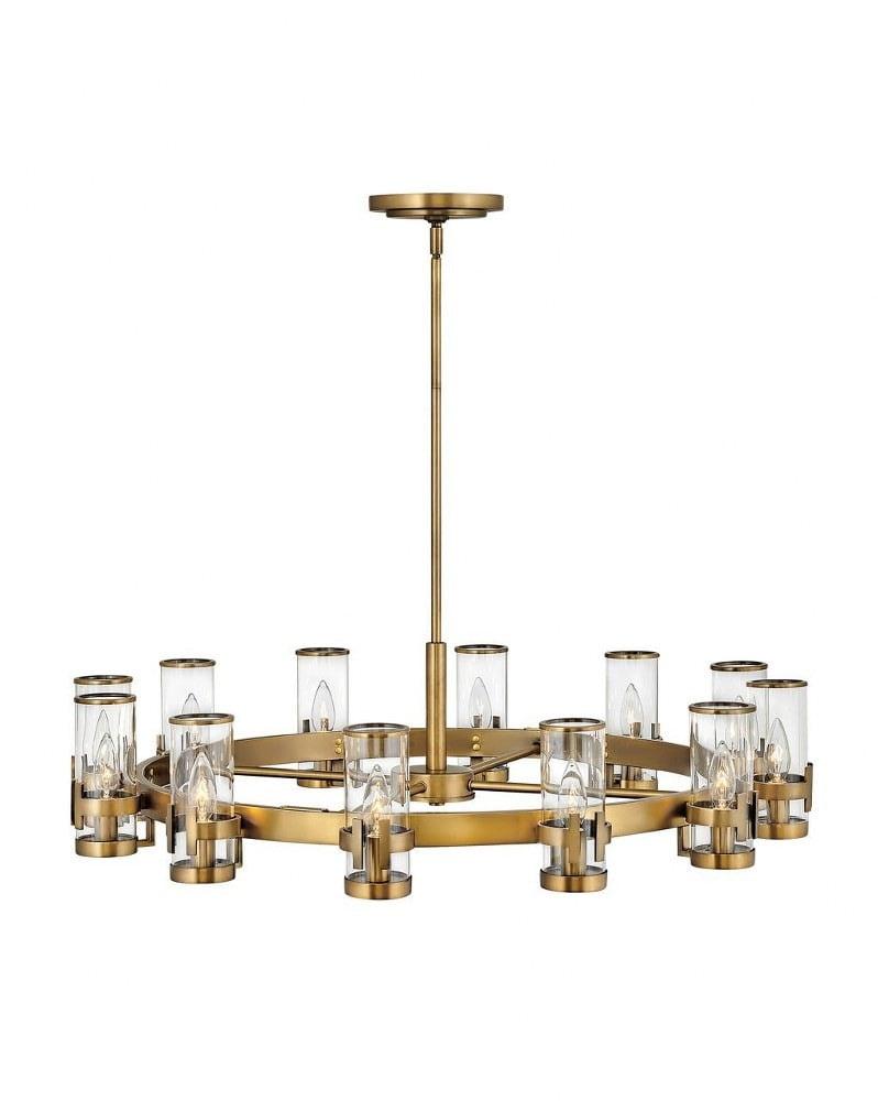 Hinkley Lighting - 12 Light Chandelier - Chandelier - Reeve - 12 Light Large