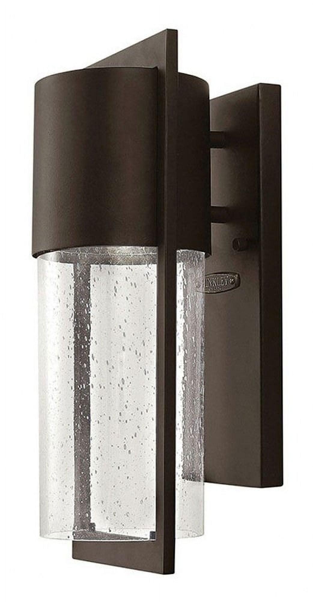 Hinkley Lighting 1320 Shelter 15-1/2" Tall 1 Light Dark Sky Outdoor Wall Sconce - Bronze