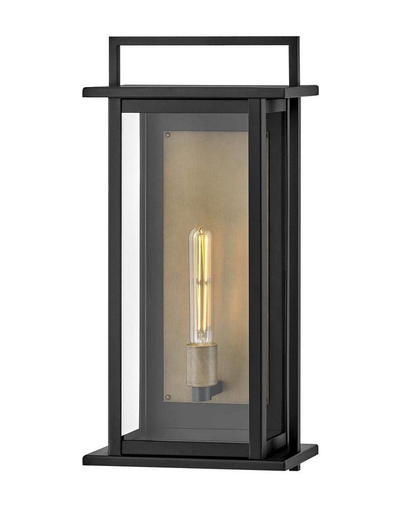 Tull Outdoor Sconce - Black / Large