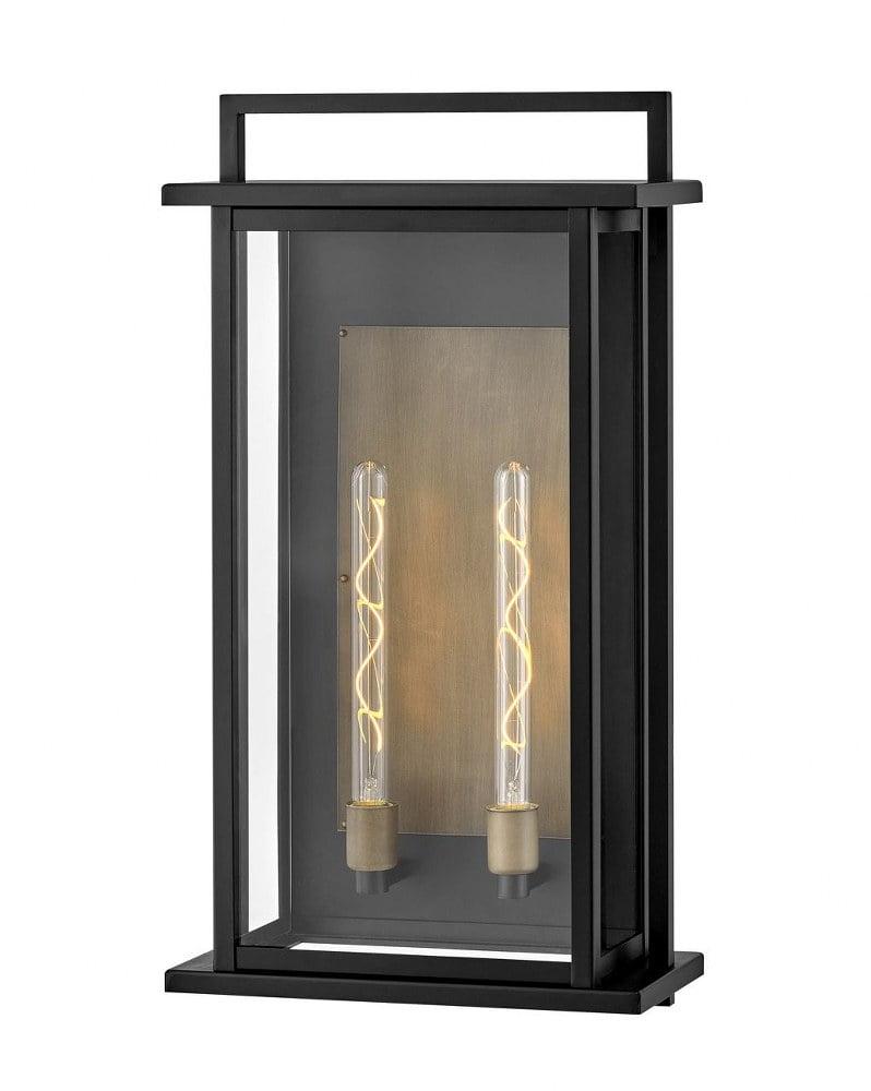 Tull Outdoor 2-Light Sconce - Black