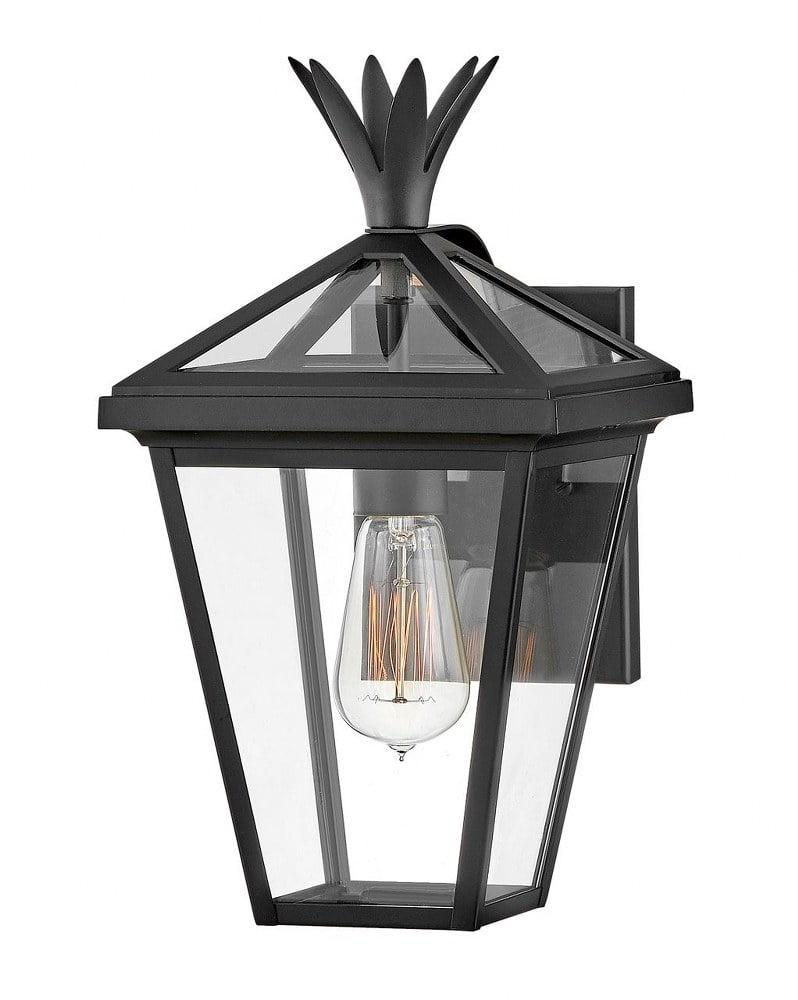 Palma European Elegance Black and Bronze Outdoor Lantern