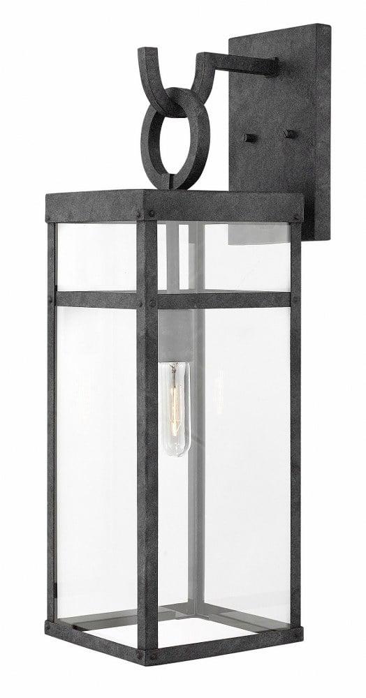 Hinkley Lighting 2805 Porter 1 Light 25" Tall Lisa Mcdennon Outdoor Wall Sc