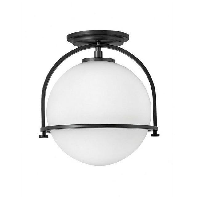 McCormick Hand Blown Glass Semi Flush Mount