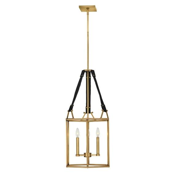 Davant 3 - Light Dimmable Lantern Square / Rectangle Chandelier