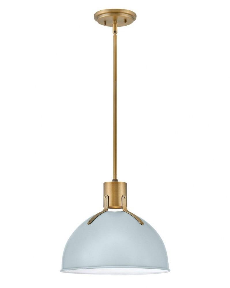 Hinkley Lighting 3487 Argo 1 Light 14" Wide Led Pendant - Blue