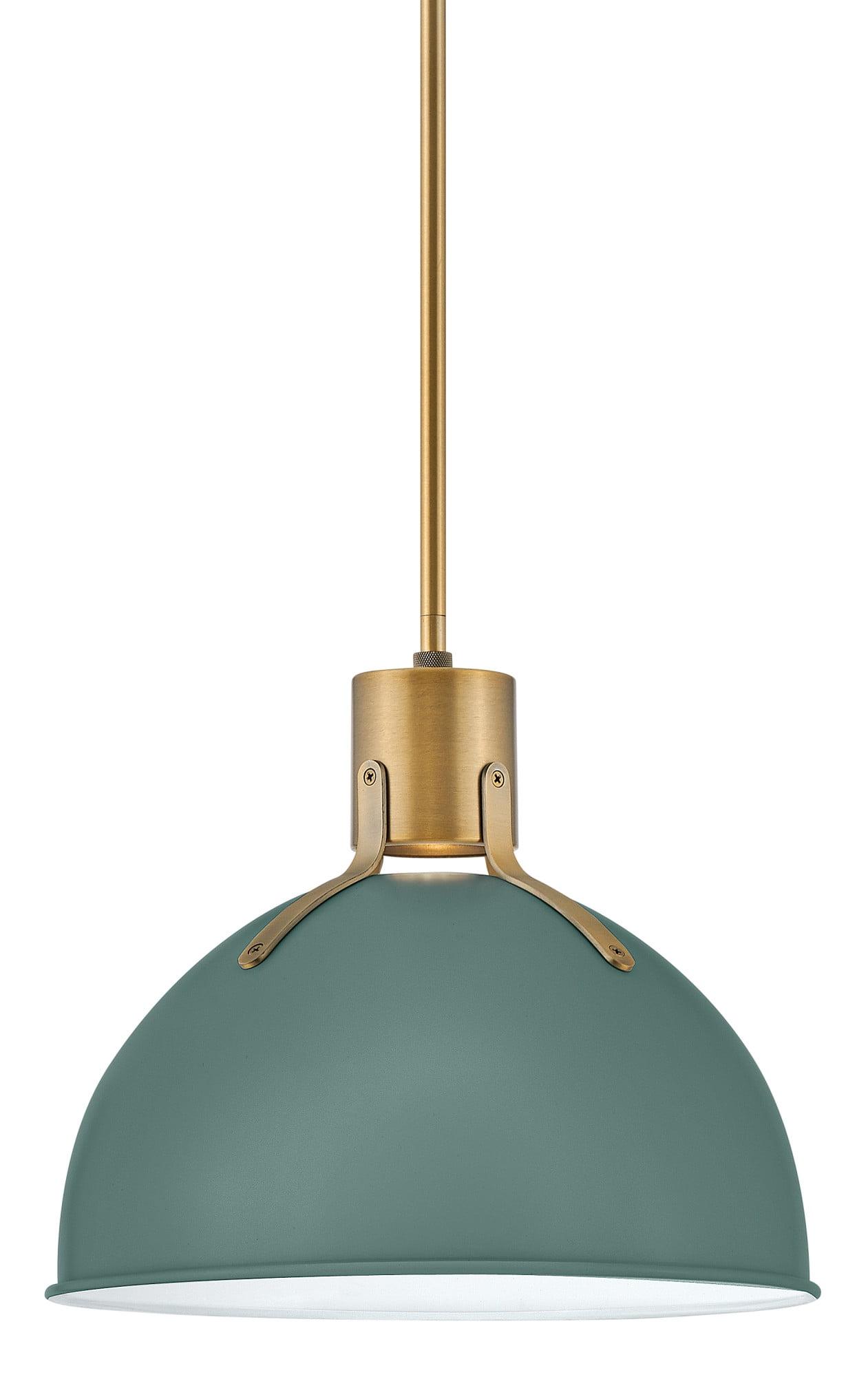 14 Inch 6.5W 1 Led Small Pendant-Sage Green Finish Hinkley Lighting 3487Sgn