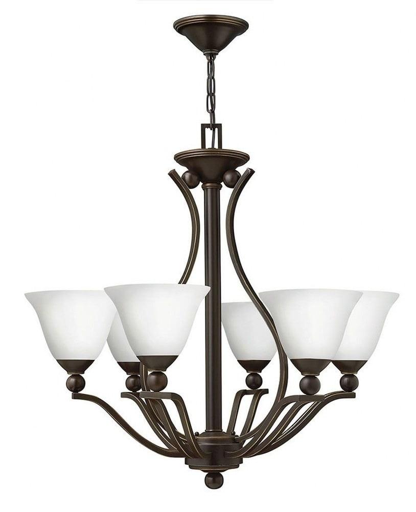 Hinkley Lighting - Bolla - 6 Light Large Chandelier in Transitional Style - 29