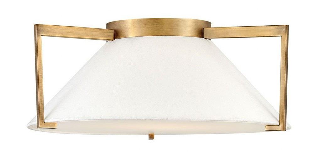 Amie Glass LED Flush Mount