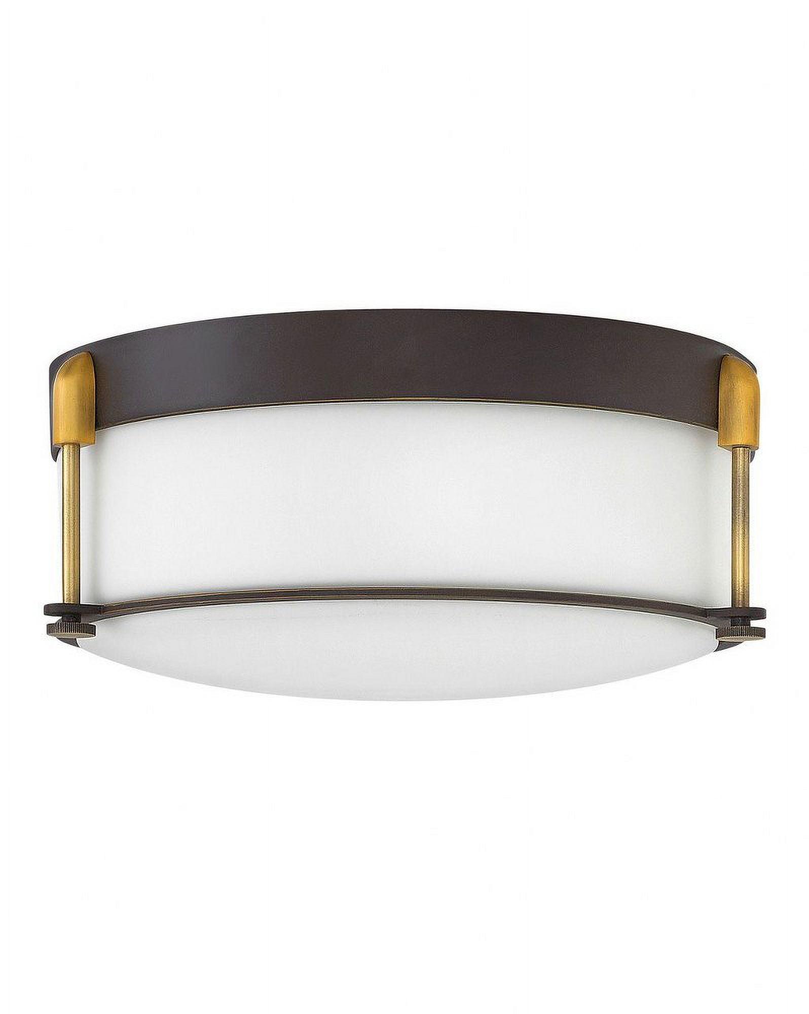 Hinkley Lighting Colbin 3 - Light Flush Mount in  Oil Rubbed Bronze