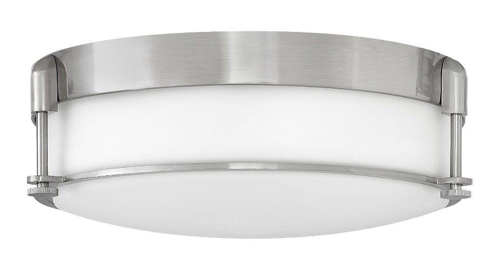 Hinkley Lighting Colbin 3 - Light Flush Mount in  Brushed Nickel