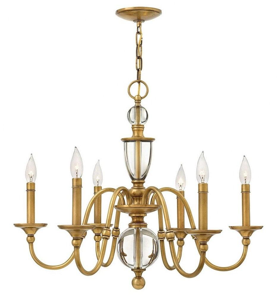 Eleanor 9 - Light Candle Style Tiered Chandelier