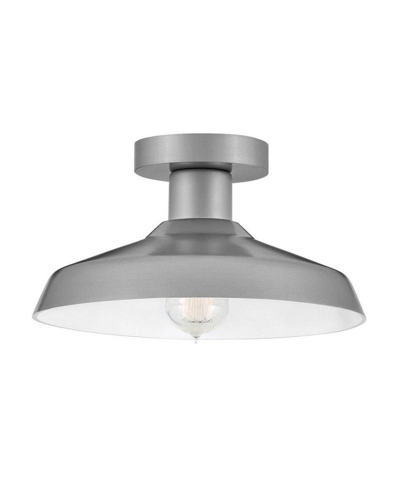 Hinkley Lighting - Forge - 1 Light Outdoor Medium Flush Mount In Traditional and