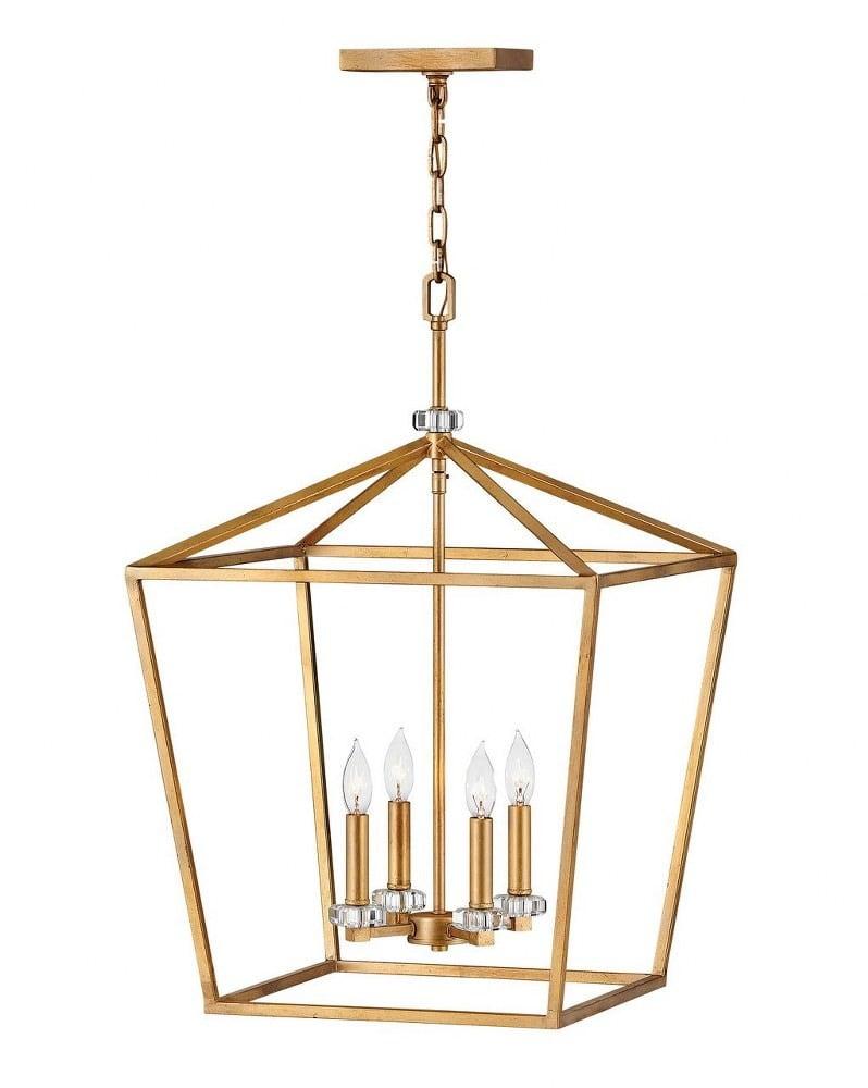 Hinkley Lighting - Four Light Chandelier - Stinson - 4 Light Large Open Frame