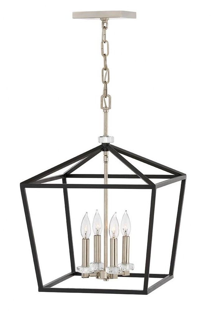 Hinkley Stinson 4 - Light Lantern Geometric Chandelier