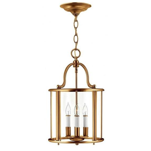 Hinkley Lighting Gentry 4 - Light Chandelier in  Heirloom Brass
