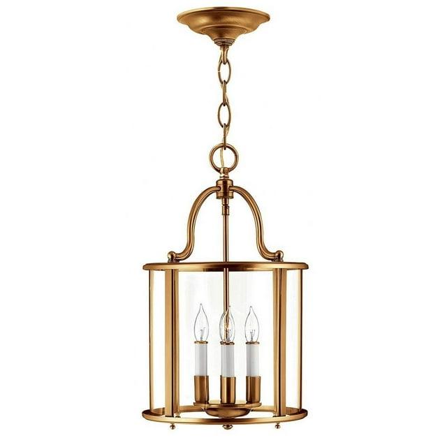 Hinkley Lighting Gentry 4 - Light Chandelier in  Heirloom Brass