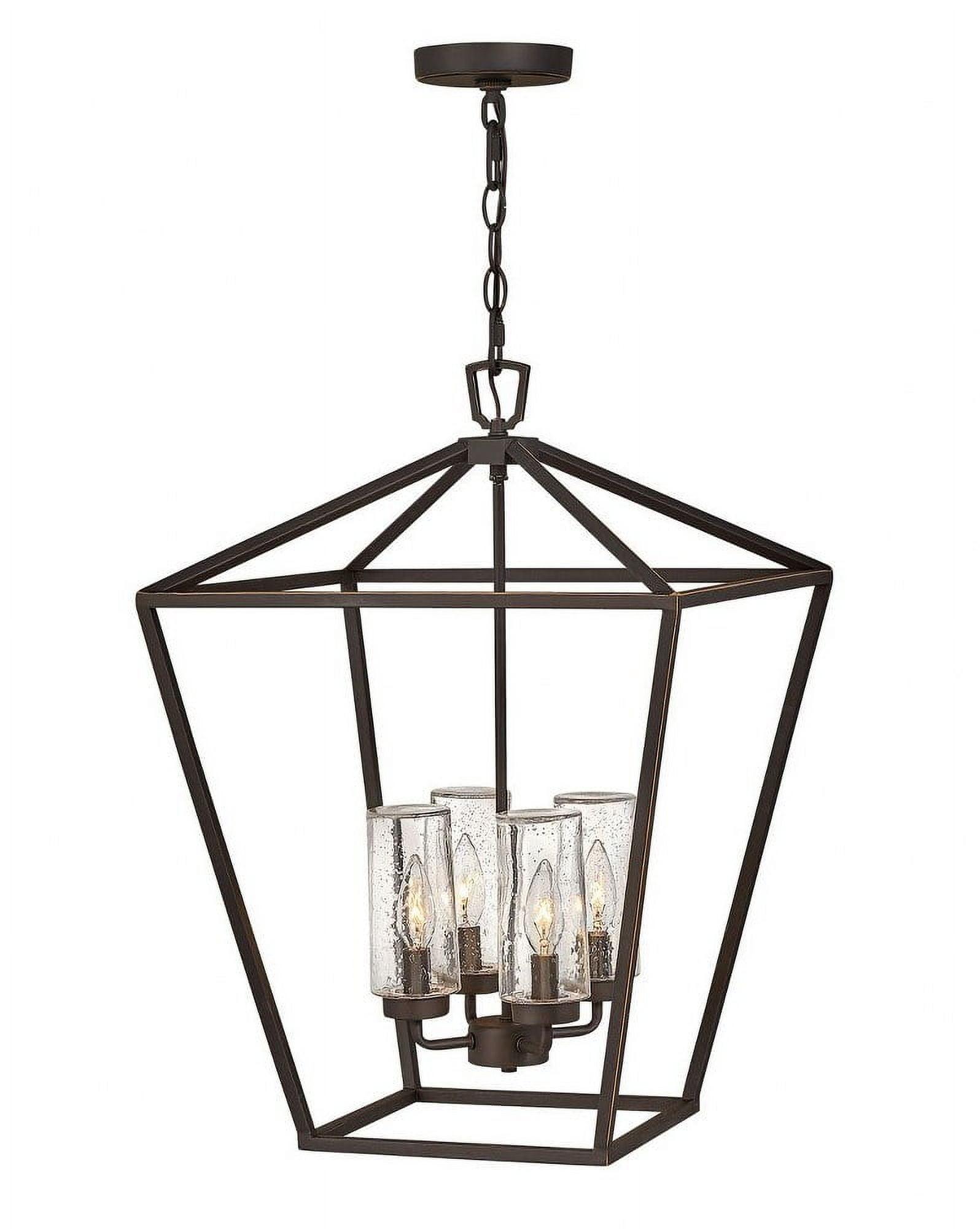 Alford Place 4 -Bulb 24.5" H Outdoor Hanging Lantern