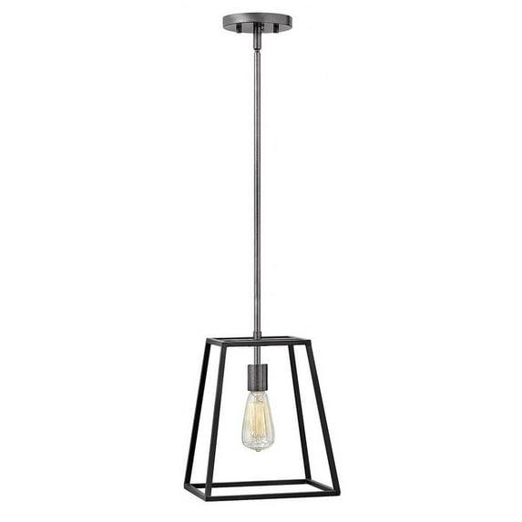 Hinkley Burley Oak One-Light Stem Hung Minimalist Pendant
