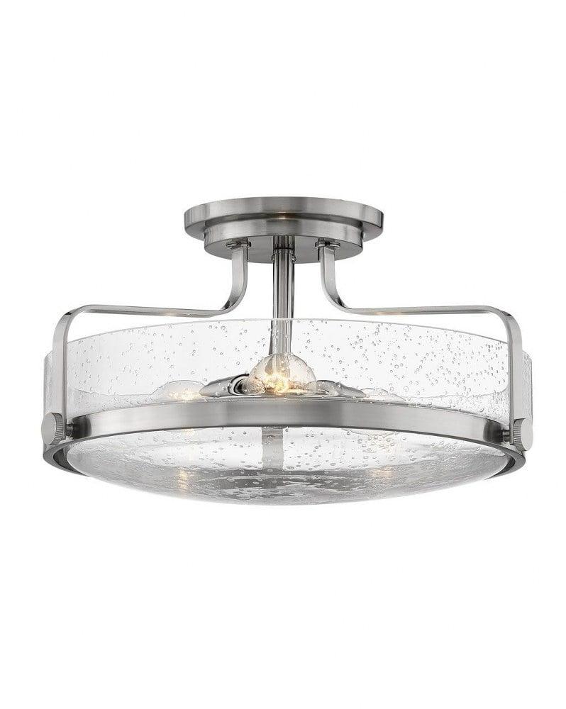 Hinkley Lighting - Harper - 3 Light Large Semi-Flush Mount in Transitional Style