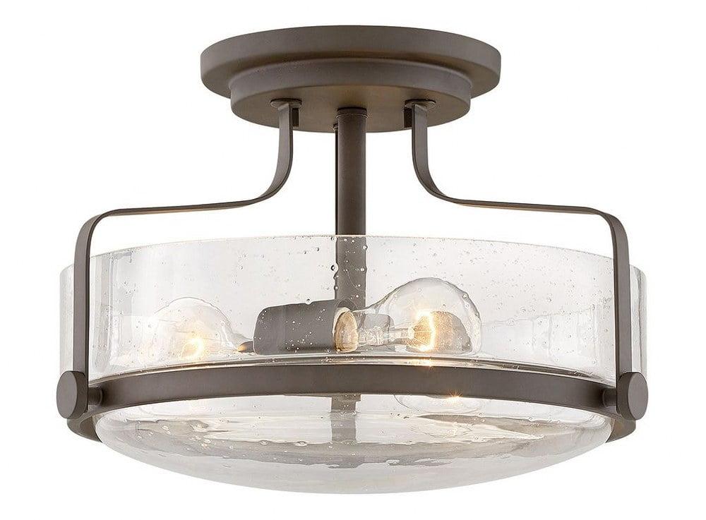 Hinkley Lighting - Harper - 3 Light Medium Semi-Flush Mount in Transitional