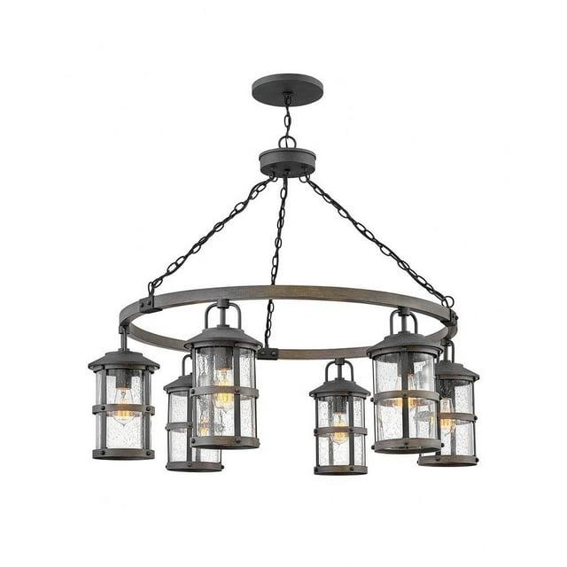 Lakehouse 12v Six-Light Outdoor Chandelier