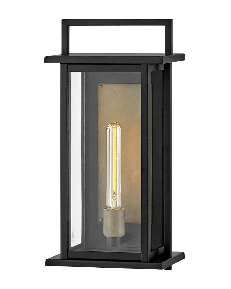 Tull Outdoor Sconce - Black / Medium