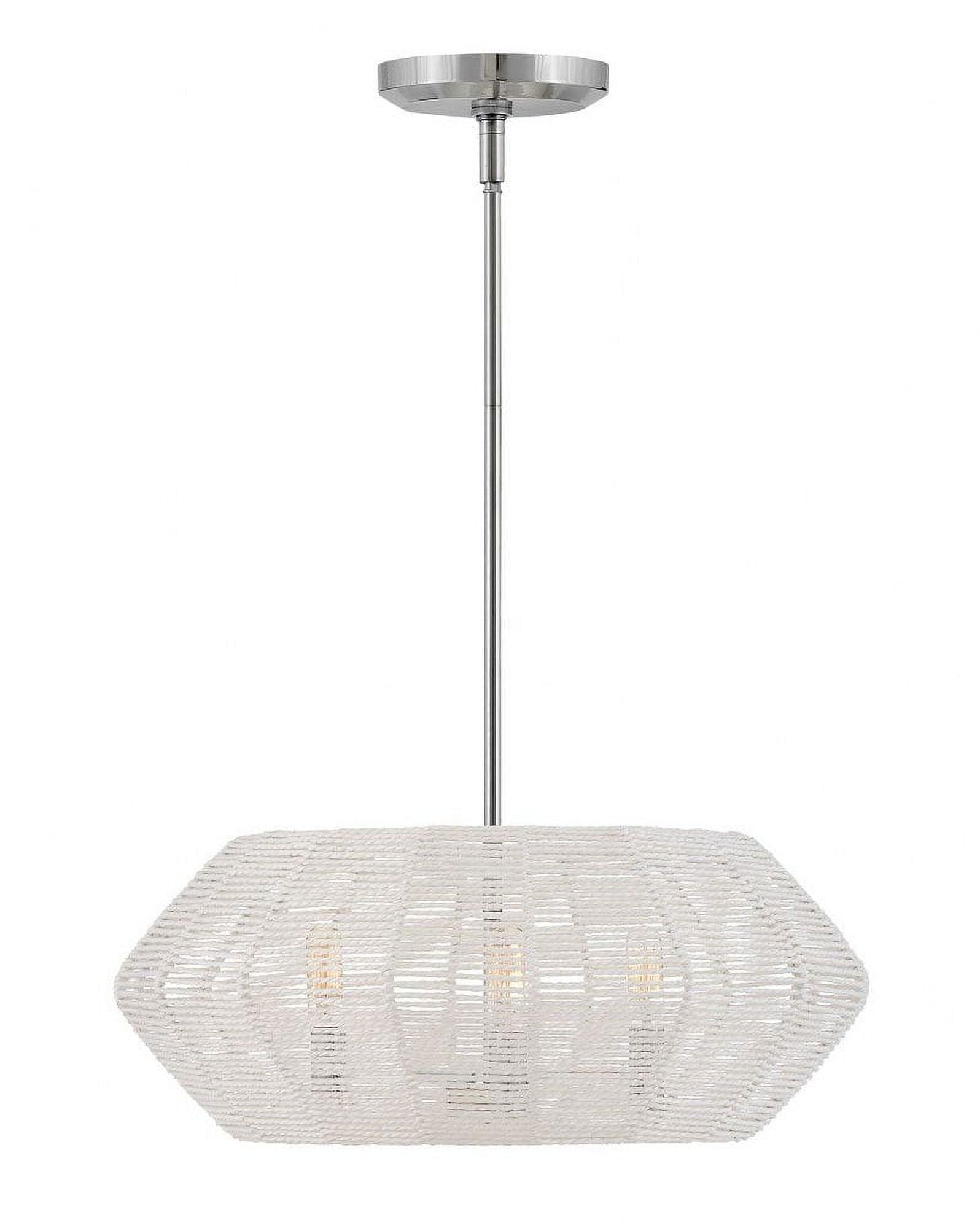 Hinkley Lighting - Luca - 15W 3 LED Small Convertible Chandelier In Coastal