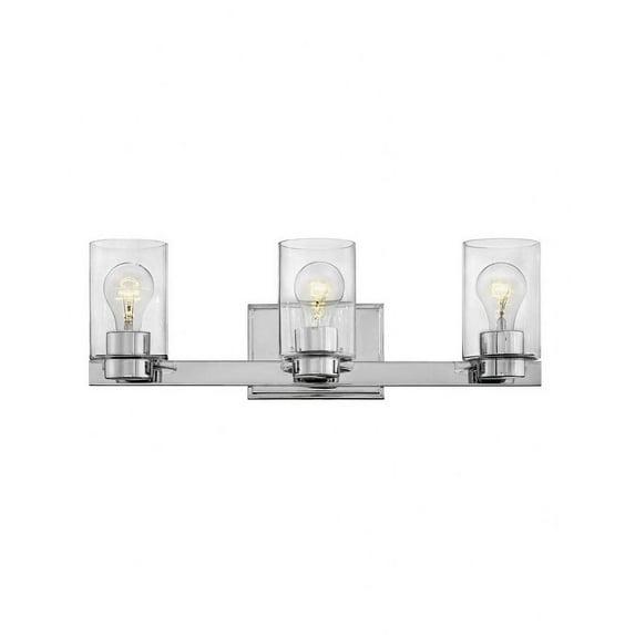 Hinkley Lighting - Mileys - 3 Light Bath Vanity in Transitional Style - 21.5