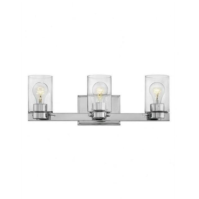 Hinkley Lighting - Mileys - 3 Light Bath Vanity in Transitional Style - 21.5