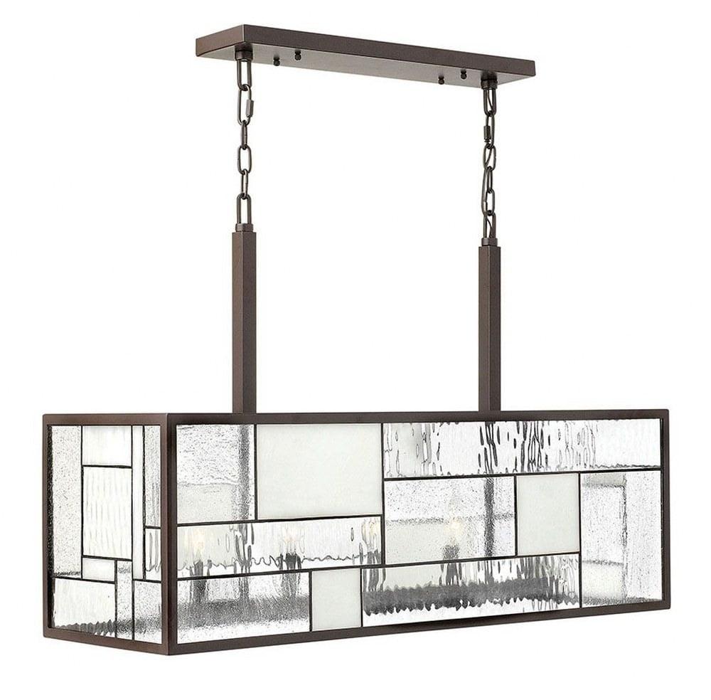 Hinkley Lighting - Mondrian - Five Light Chandelier in Craftsman Style - 36